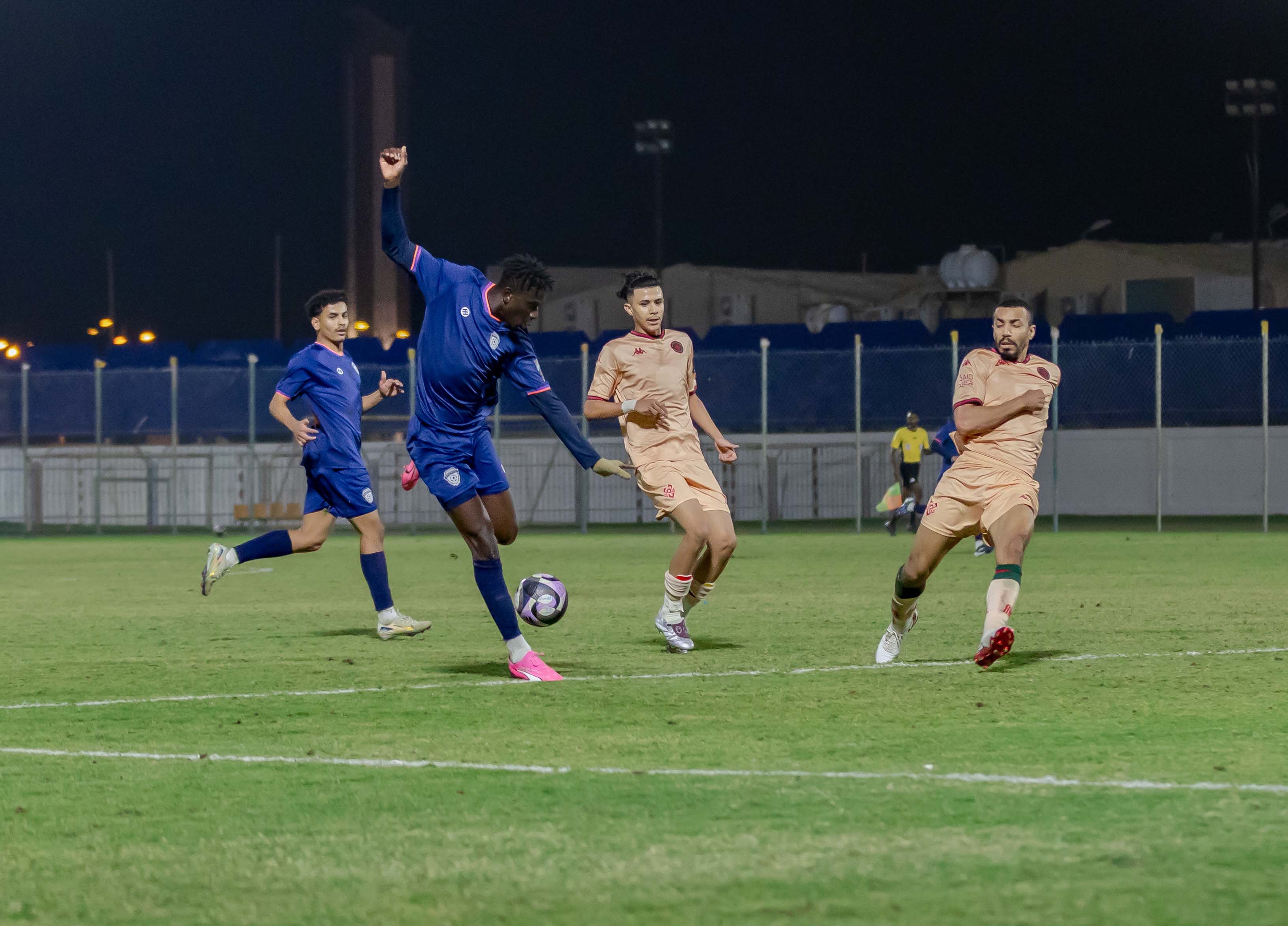 الفيحاء تحت 21 عامًا يتعادل مع نظيره الخلود ضمن الجولة التاسعة من دوري جوي للنخبة U21 .