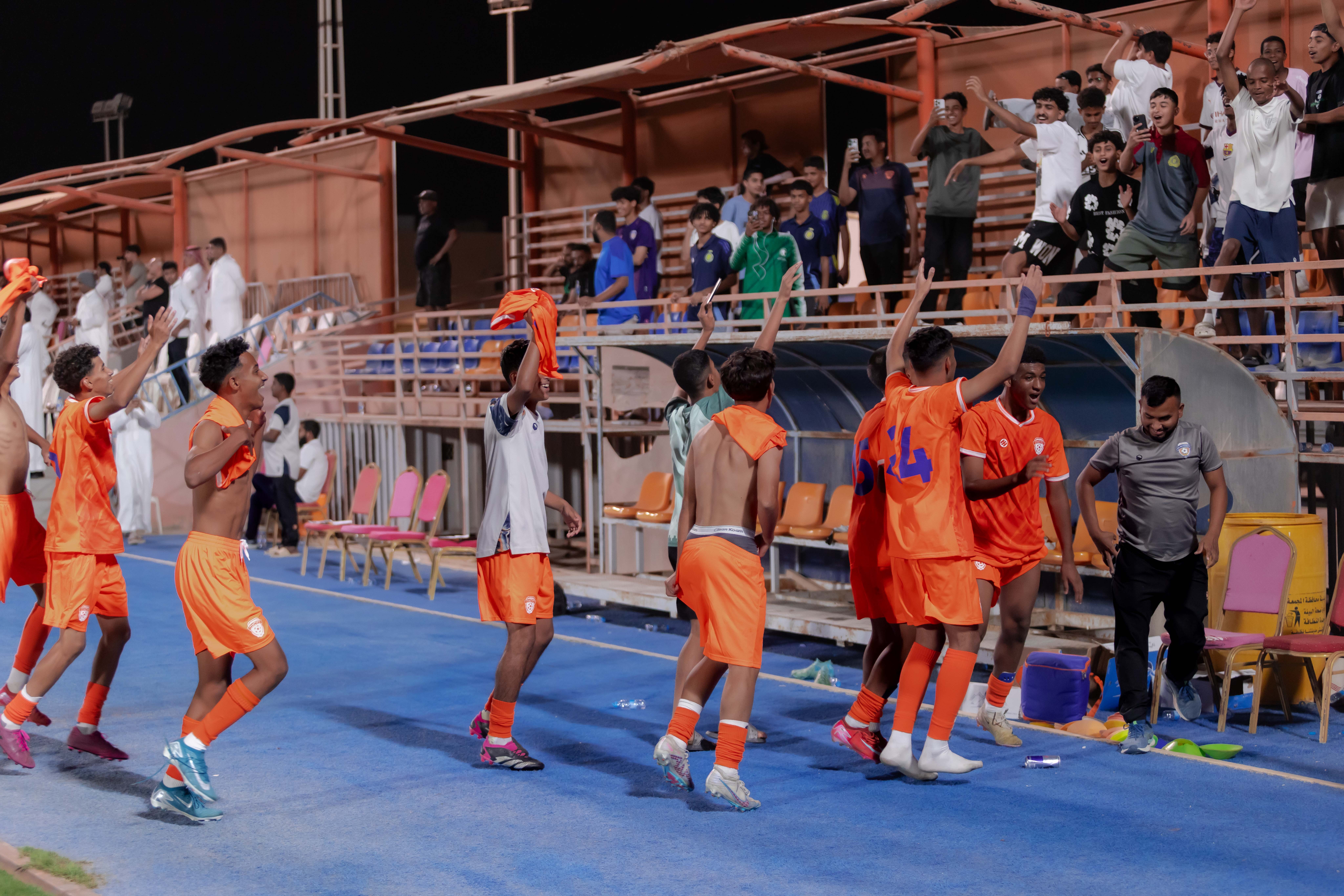 الفيحاء تحت 16 سنة يكسب لقاء نظيره الباطن