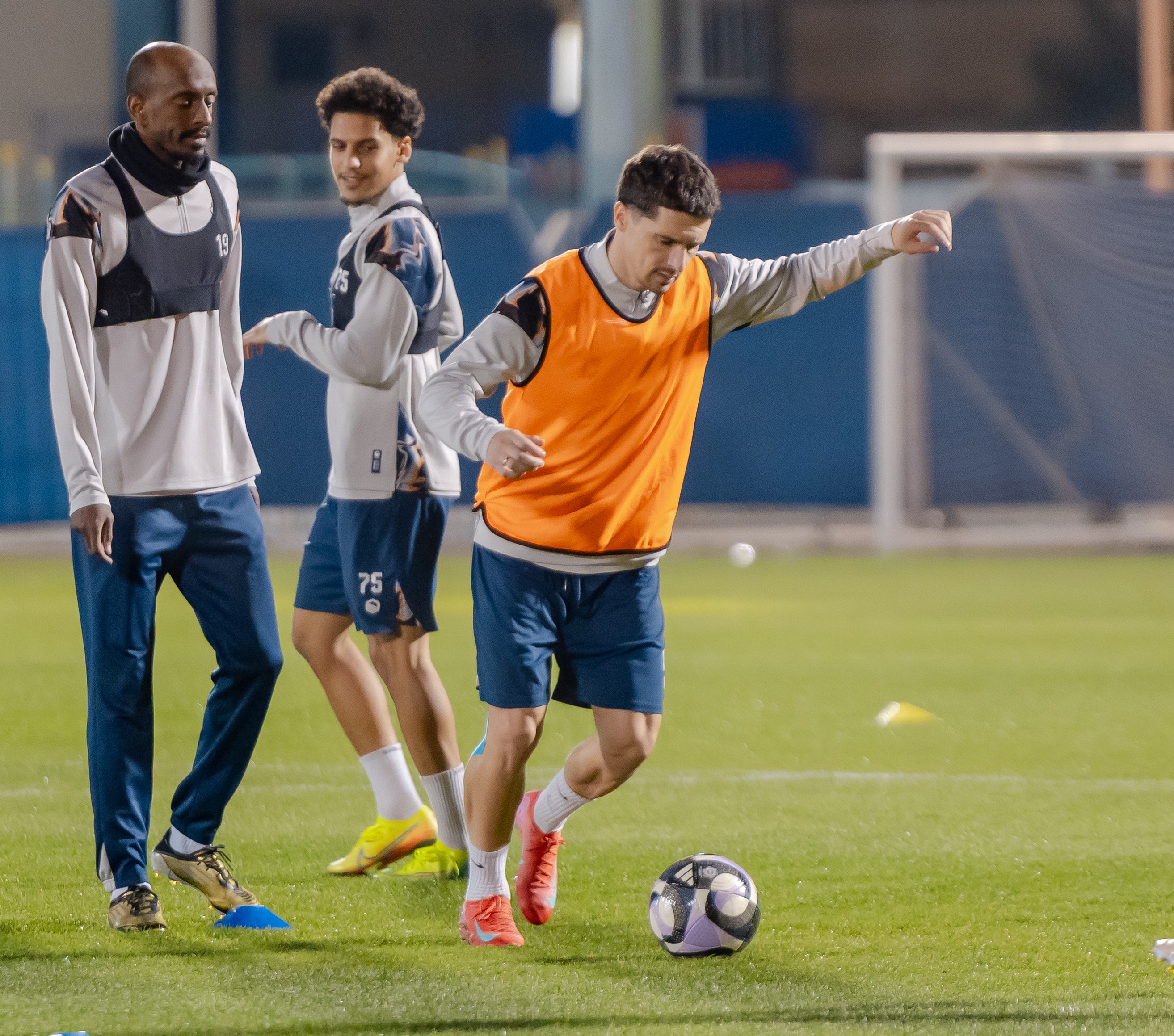 الفيحاء يواصل تدريباته استعداداً لمواجهة الإتفاق