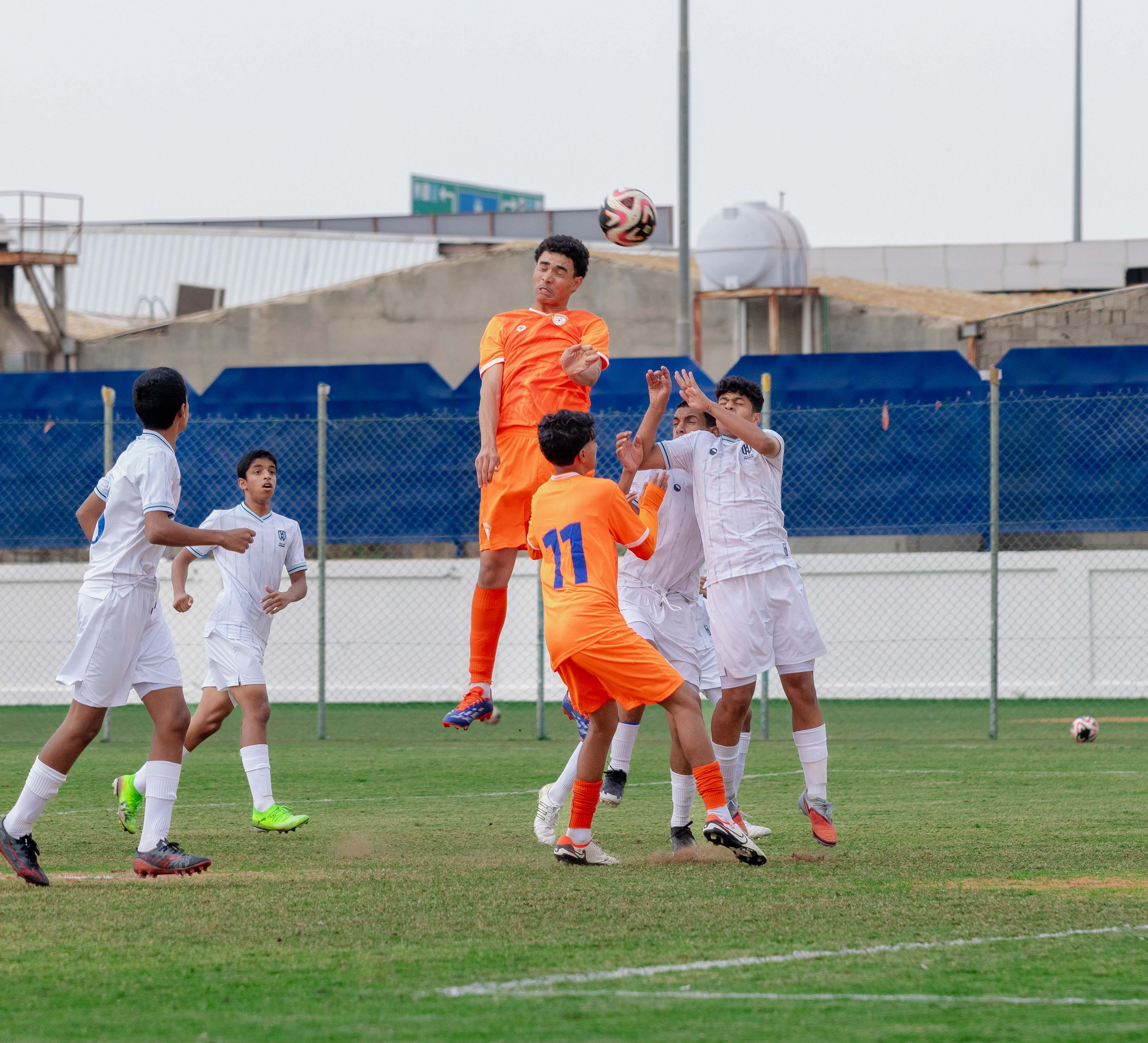 الفيحاء تحت ١٥ سنة يكسب لقاء نظيره نادي الأخدود