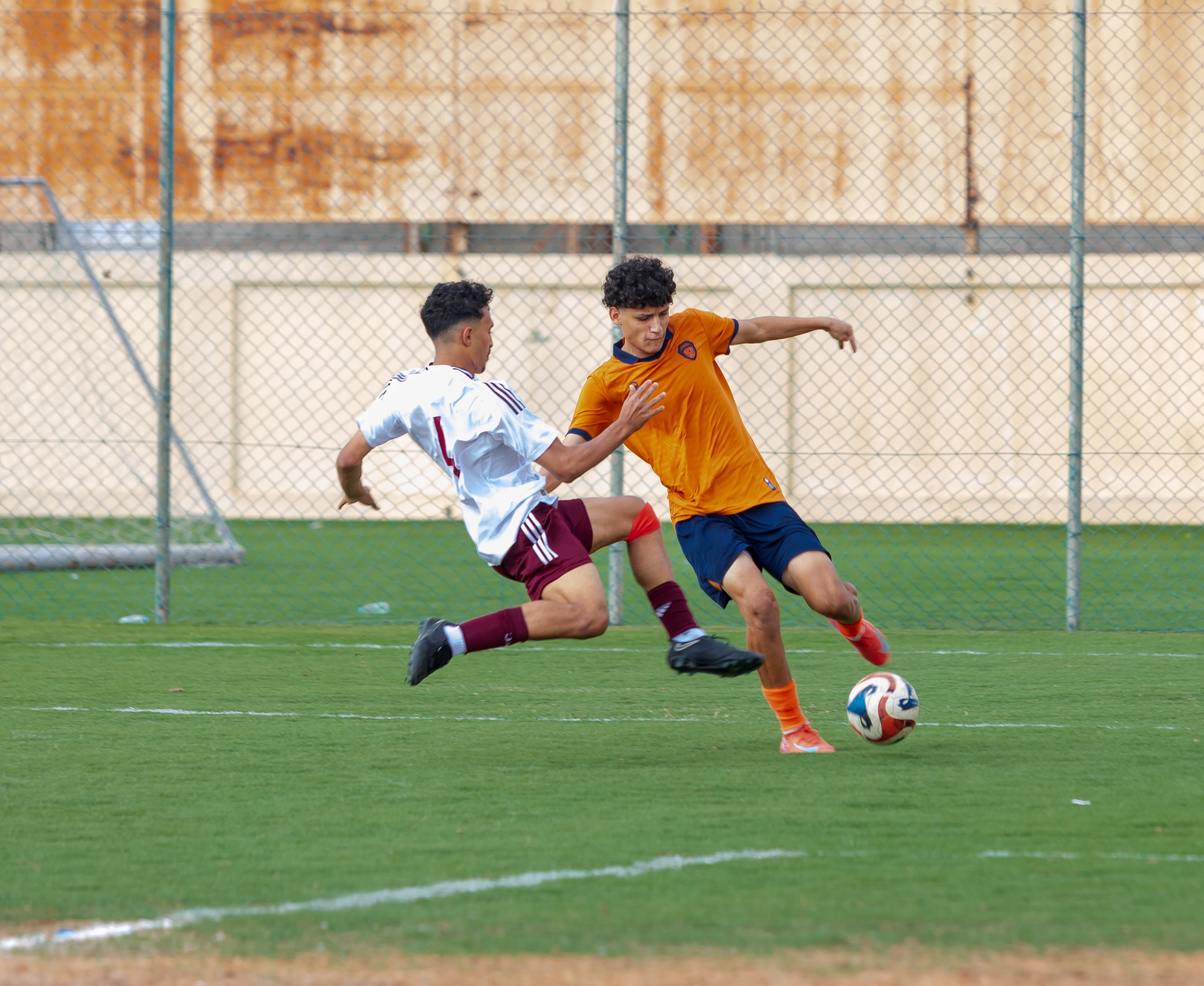 الفيحاء تحت 17 سنة يكسب لقاء نظيره نادي الفيصلي باربعة اهداف نظيفة