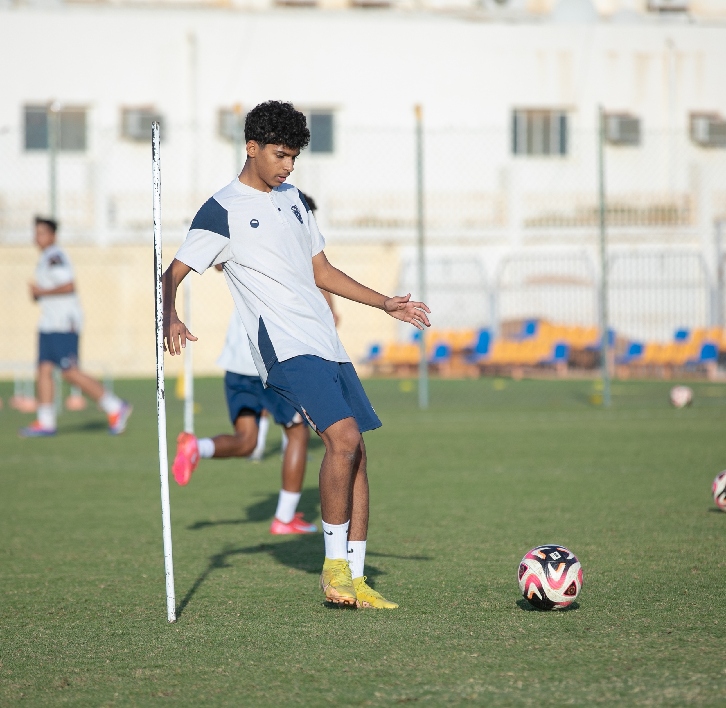 الفيحاء تحت 15 سنة يجري تمرينه الرئيس لمواجهة نظيره نادي الباطن