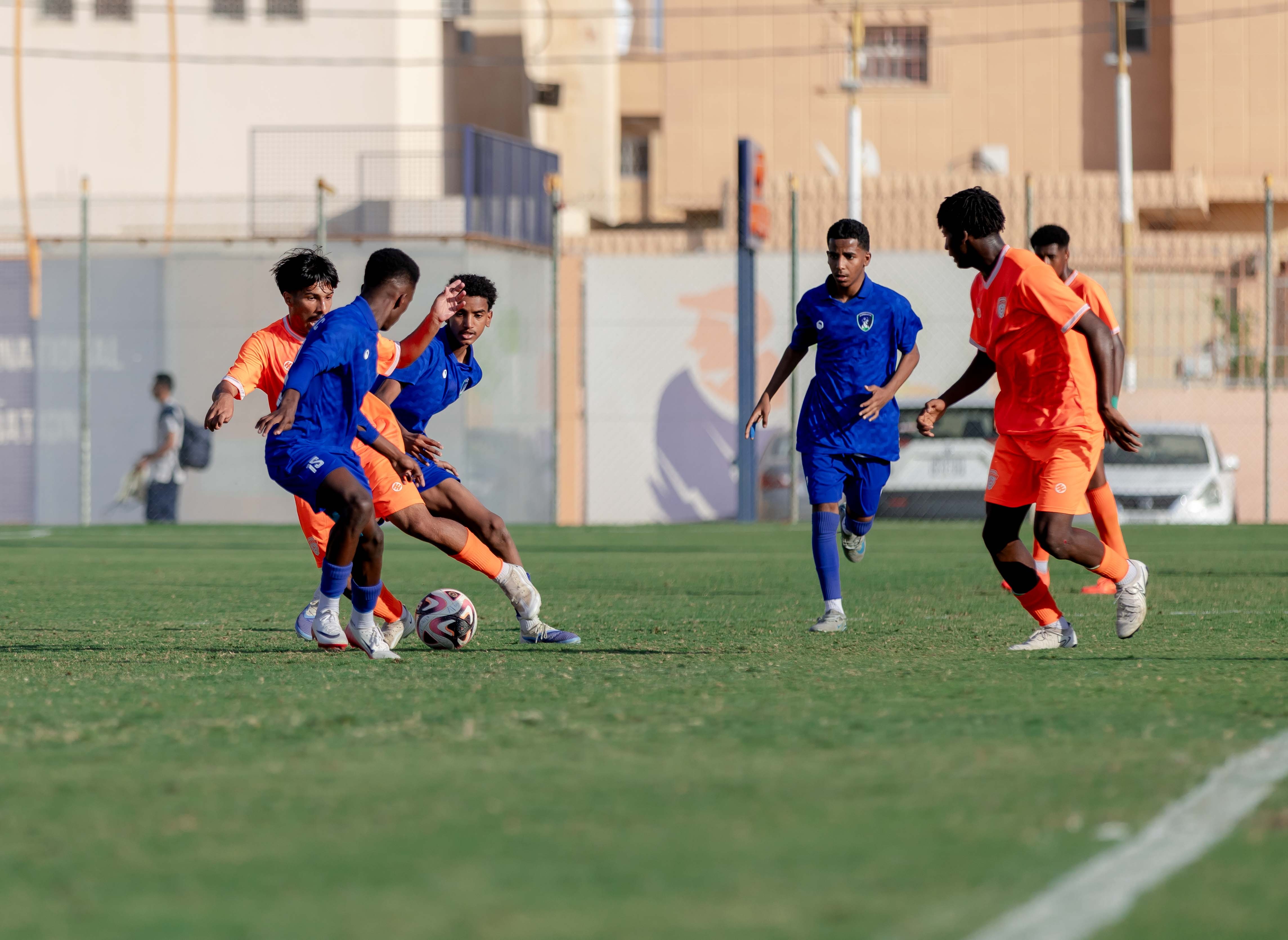 الفيحاء تحت 17 سنة يكسب لقاء نظيره نادي الشعلة بستة أهداف